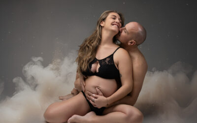 Shooting grossesse en studio dans les Landes | Pontenx