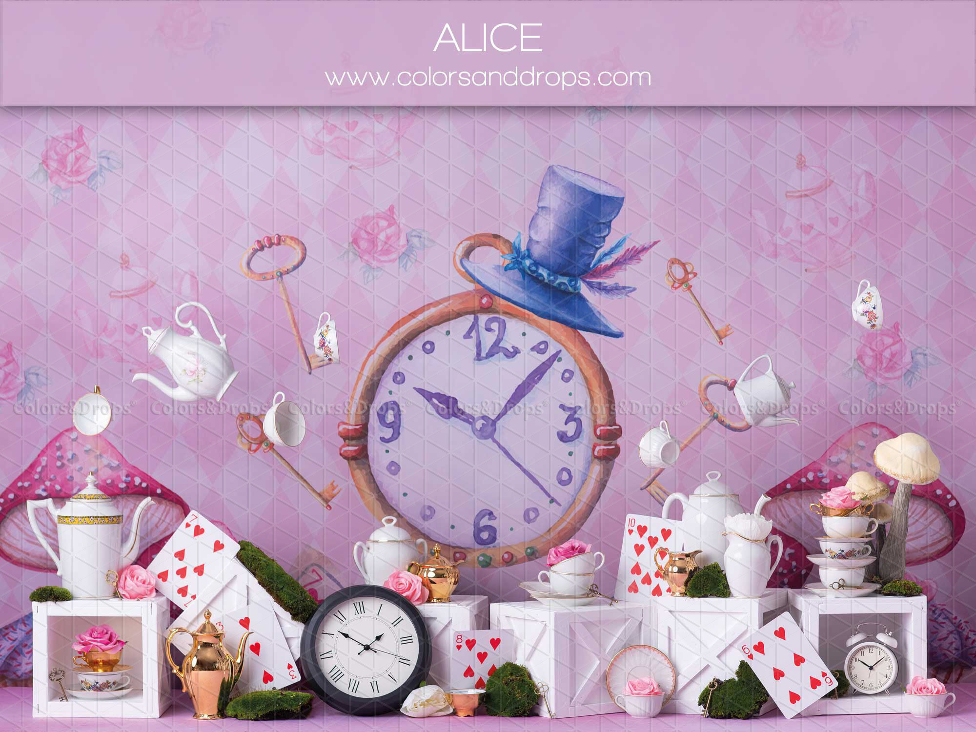 Décor Alice au pays des merveilles