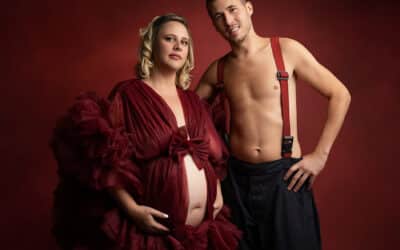 Séance photo grossesse en couple Landes