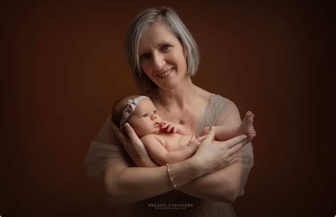 Christelle du Bien Naître de Cassialine, praticienne thalasso bain bébé au Teich